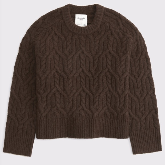 Abercrombie & Fitch Madeline Cable Knit Sweater - Picture 1 of 3